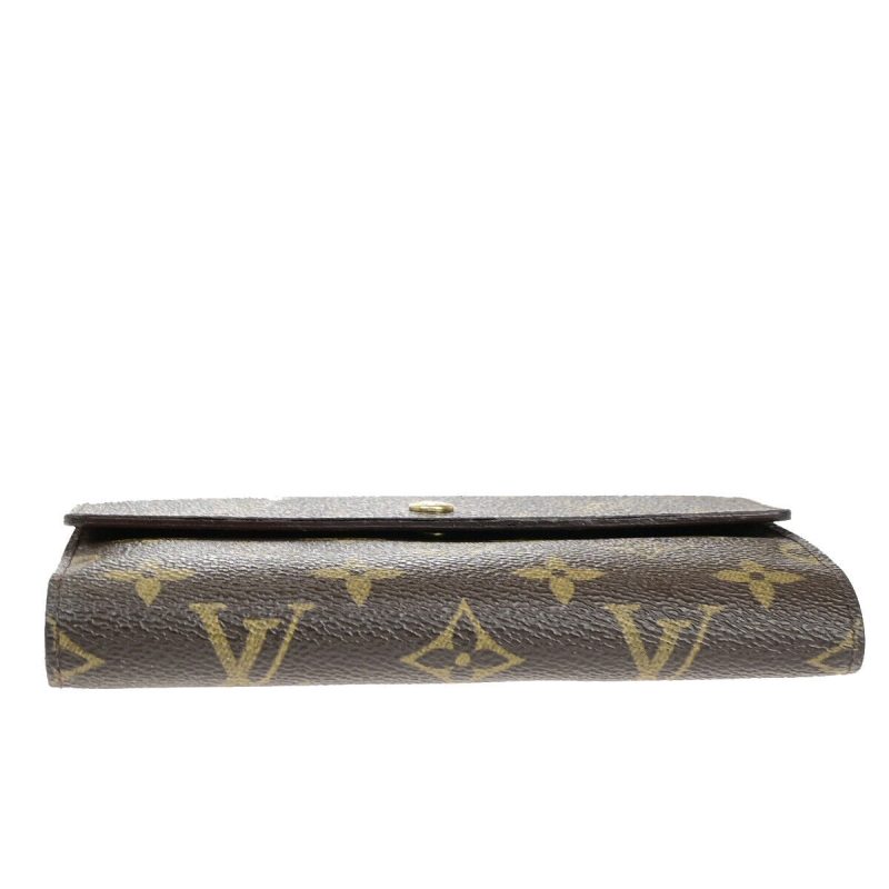 Louis Vuitton Porte Tresor Etui Papier  Canvas Wallet - Barde - Image 3