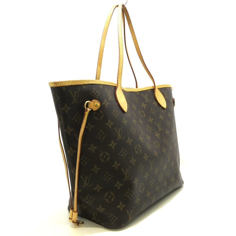 Louis Vuitton Neverfull Mm  Canvas Tote Bag - Barde - Image 4