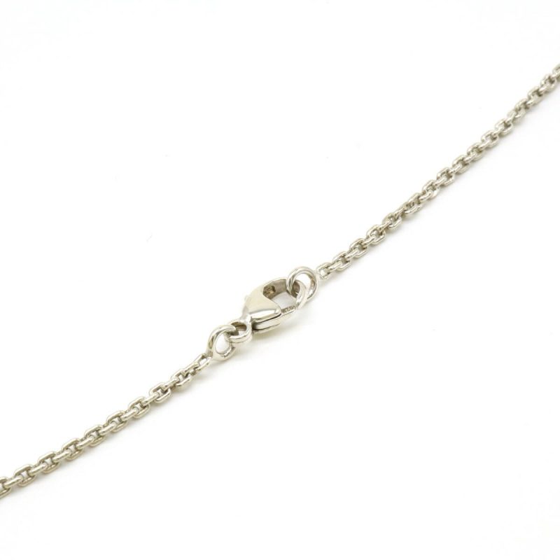 Louis Vuitton Silver Lockit Necklace Pendant - Barde - Image 5