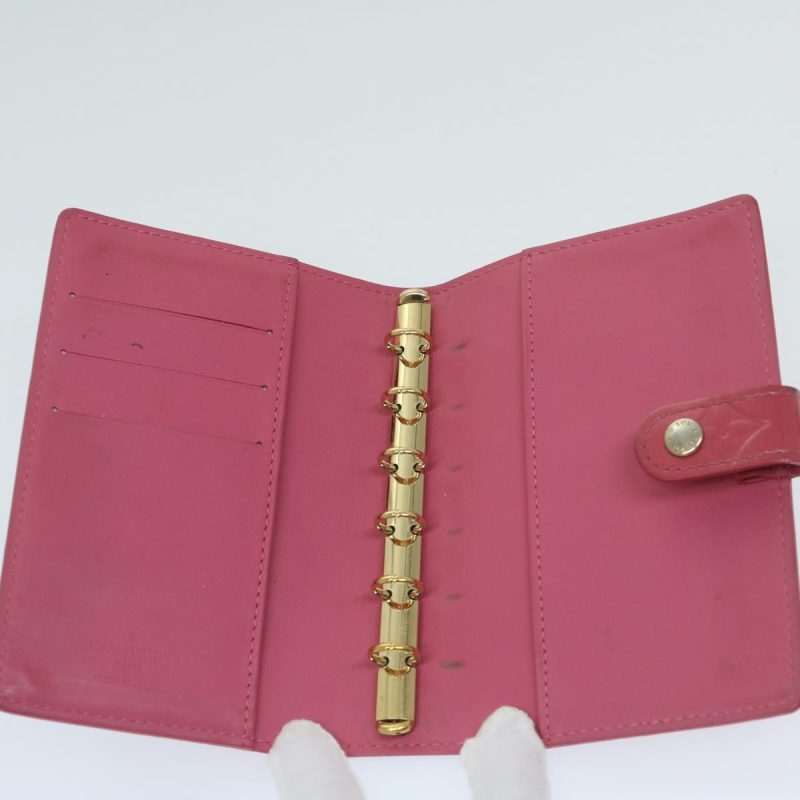 Louis Vuitton Couverture Agenda De Bureau  Patent Leather Wallet - Barde - Image 5