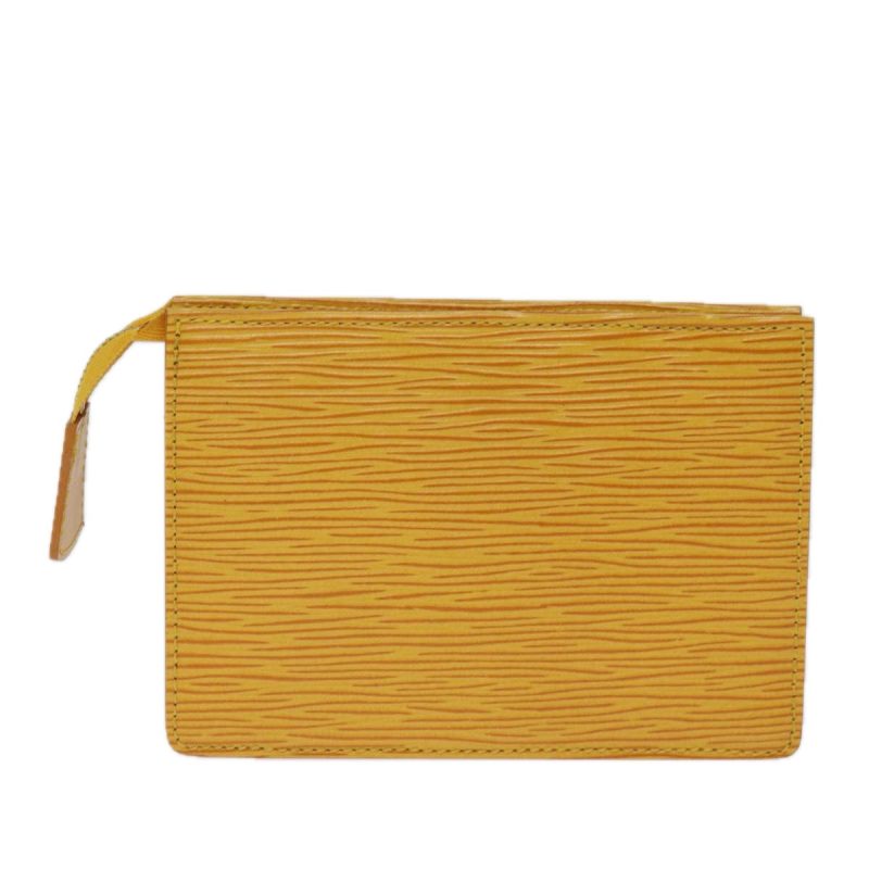 Louis Vuitton Pochette Voyage  Leather Clutch Bag - Barde - Image 2