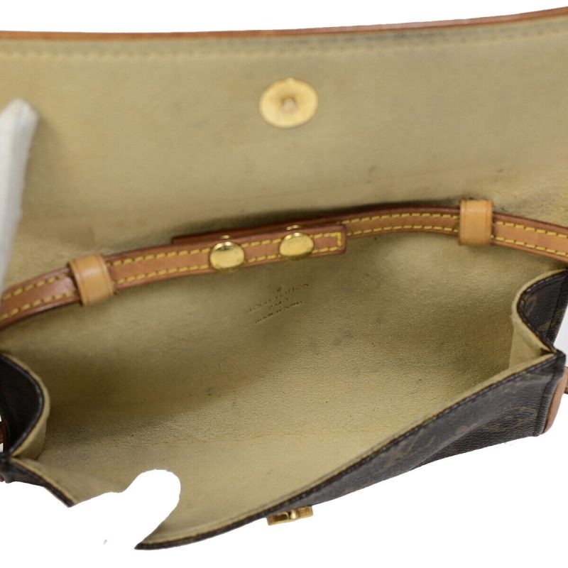 Louis Vuitton Pochette Twin  Canvas Clutch Bag - Barde - Image 5