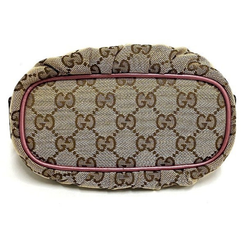 Gucci Gg Canvas  pink Gg Canvas Leather Pouch (Pre-Owned) - Barde - Image 3