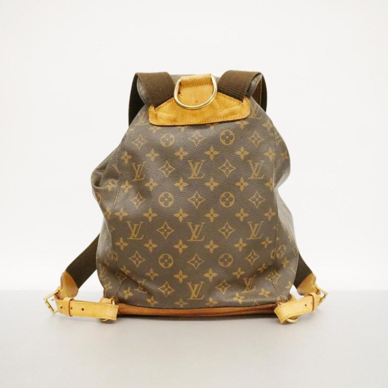 Louis Vuitton Montsouris  Canvas Backpack Bag - Barde - Image 2