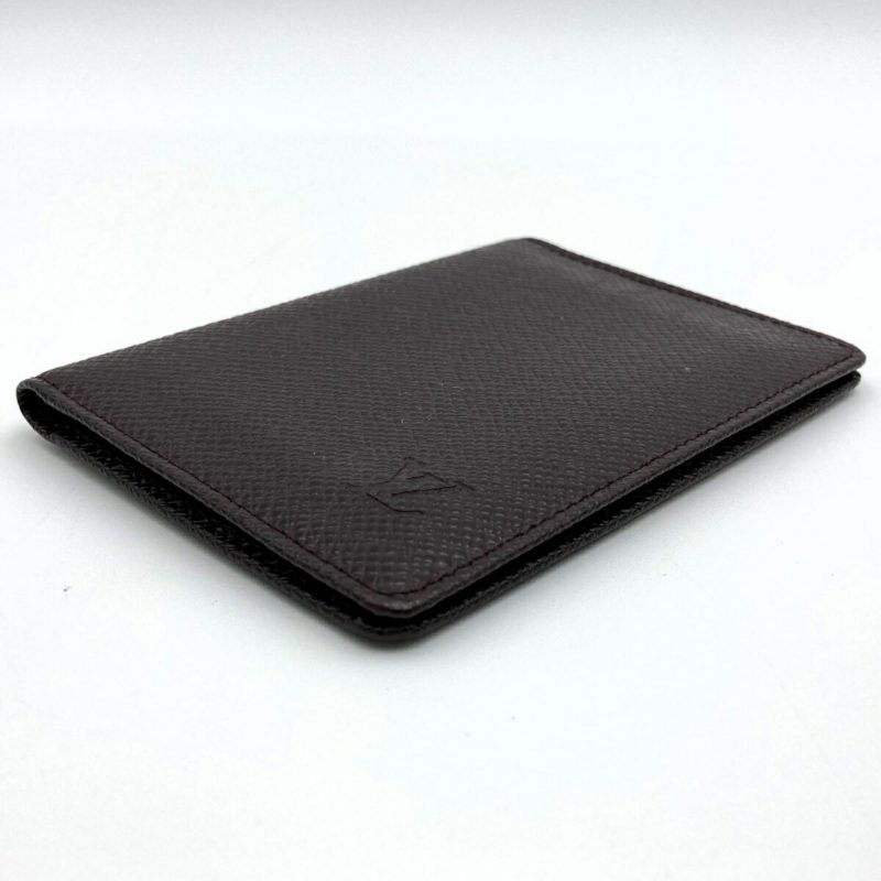 Louis Vuitton Porte Carte Double  Leather Wallet - Barde - Image 4