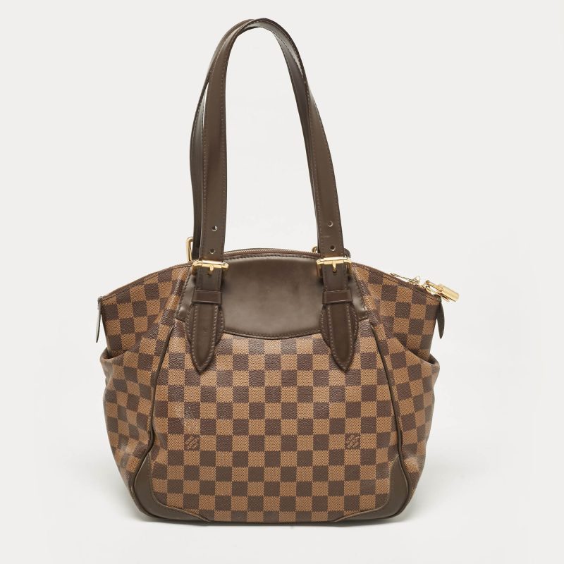 Louis Vuitton Damier Ebene Canvas Verona Mm Bag - Barde - Image 3