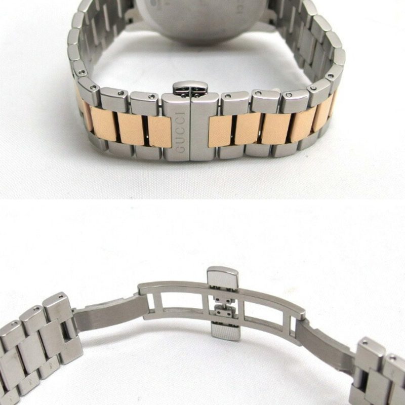 Gucci pink  Plated Stainless Steel Wristwatch (Pre-Owned) - Barde - Image 5