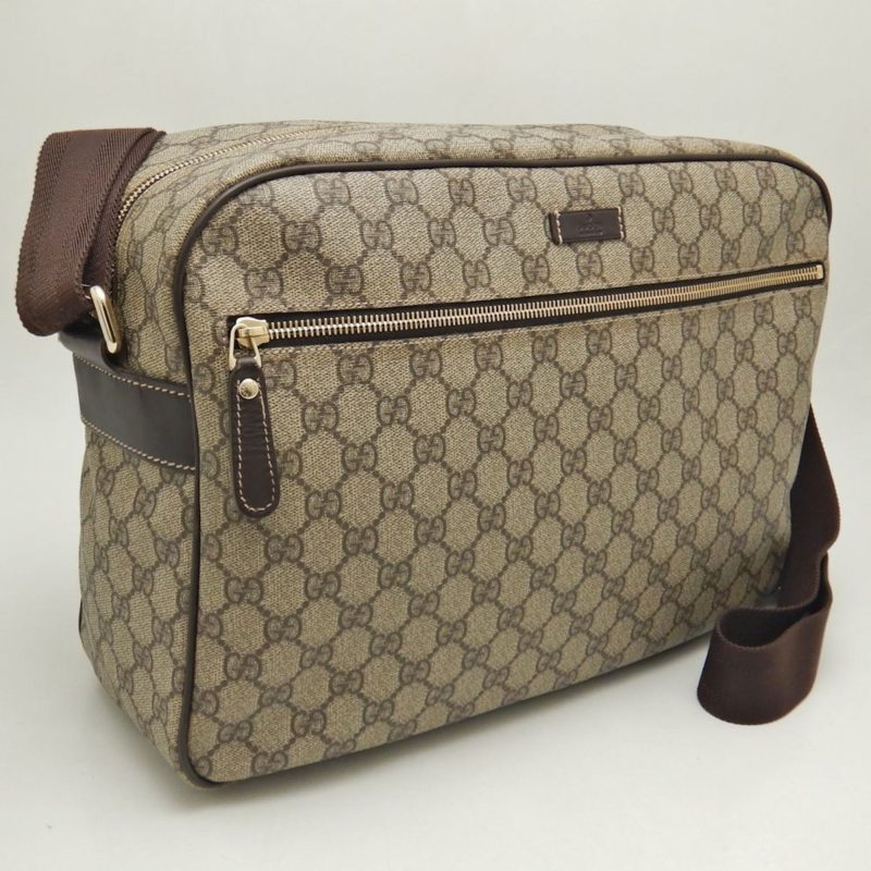 Gucci Gg Supreme  Canvas Shoulder Bag () - Barde - Image 4