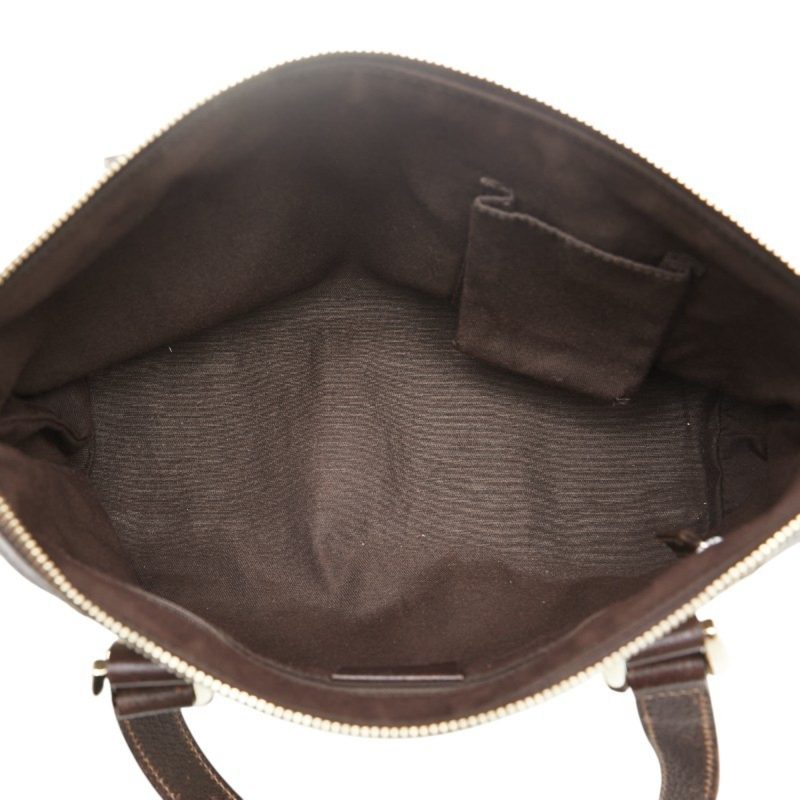 Gucci   Canvas Leather Handbag Tote Bag (Pre-Owned) - Barde - Image 4