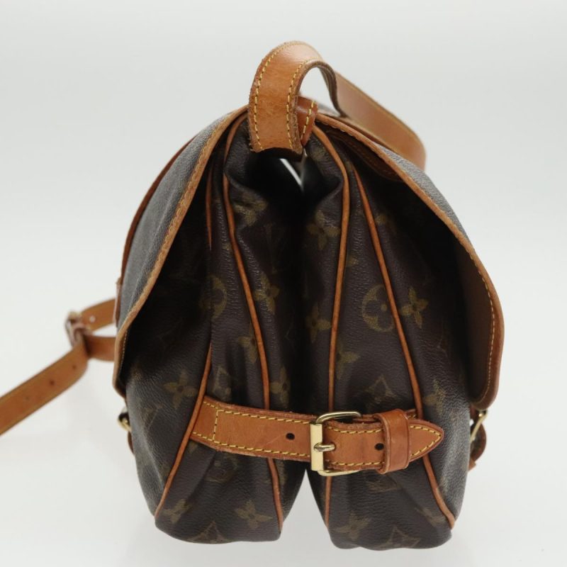 Louis Vuitton Saumur 30  Canvas Shoulder Bag - Barde - Image 3