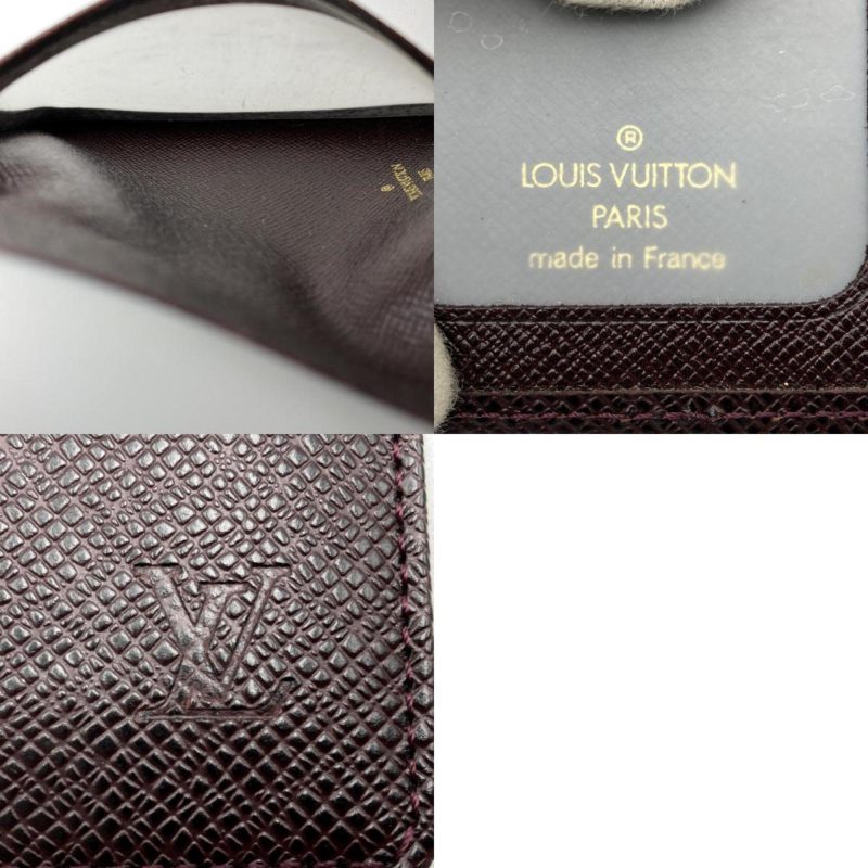Louis Vuitton Porte Carte Double  Leather Wallet - Barde - Image 6
