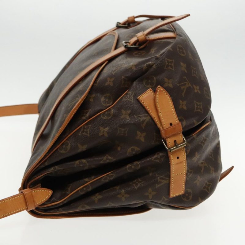 Louis Vuitton Saumur 43  Canvas Shoulder Bag - Barde - Image 4