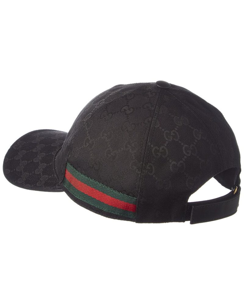 Gucci Original GG Web Canvas Baseball Hat - Barde - Image 2