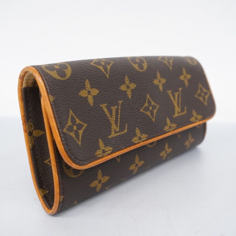 Louis Vuitton Pochette Twin  Canvas Clutch Bag - Barde - Image 5