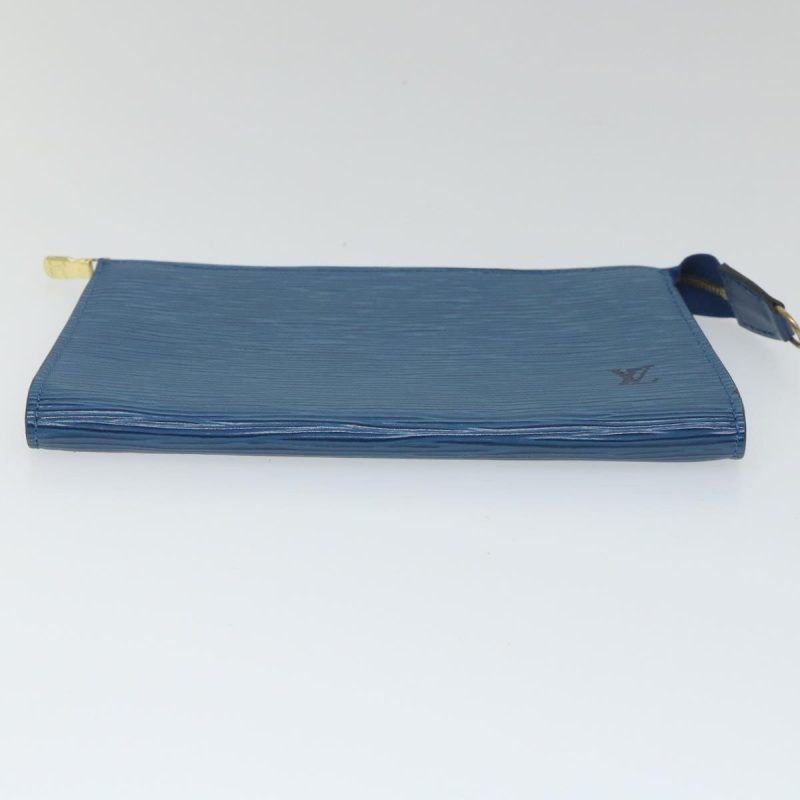 Louis Vuitton Pochette Accessoires  Leather Clutch Bag - Barde - Image 3
