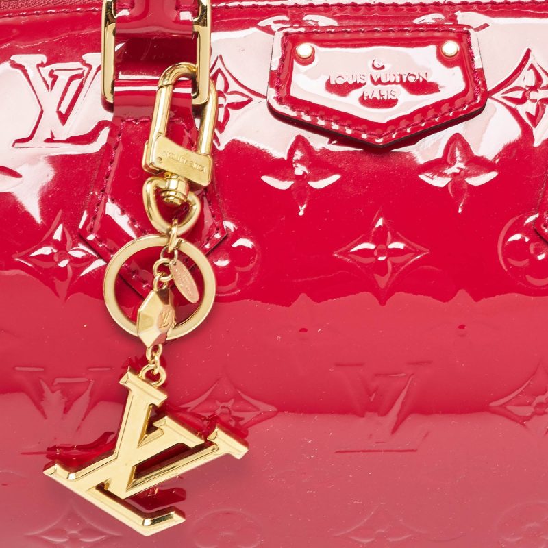 Louis Vuitton Rose Pop Monogram Vernis Montana Bag - Barde - Image 4