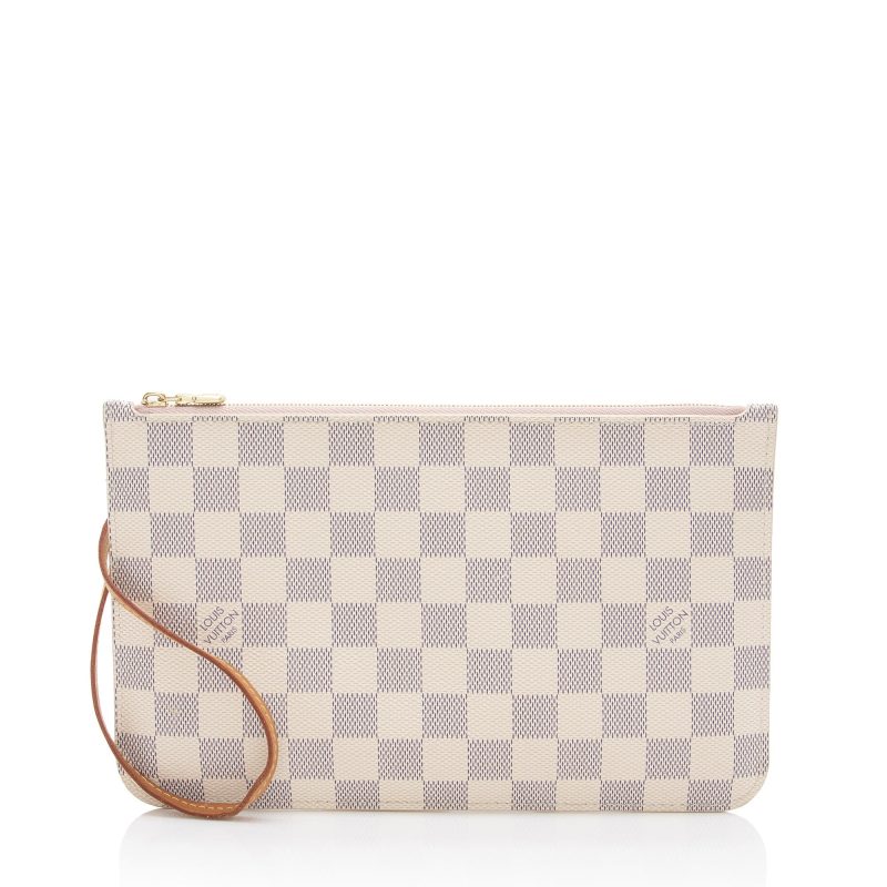 Louis Vuitton Damier Azur Neverfull MM Pochette - Barde