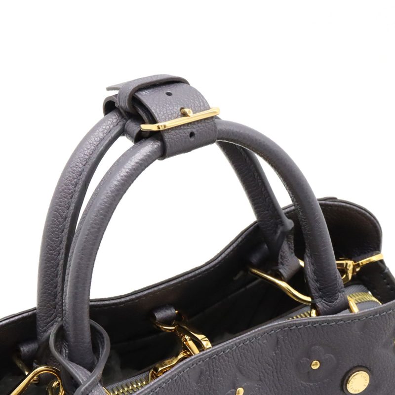 Louis Vuitton Monogram Empreinte Montaigne BB Handbag - Barde - Image 4