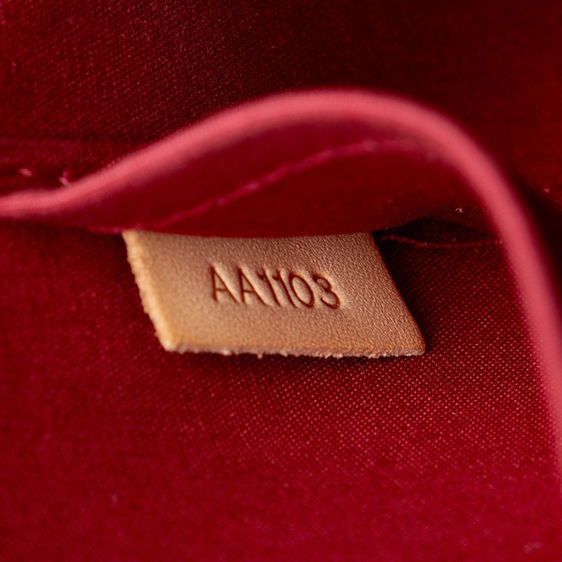Louis Vuitton Monogram Vernis Alma BB Satchel - Barde - Image 6