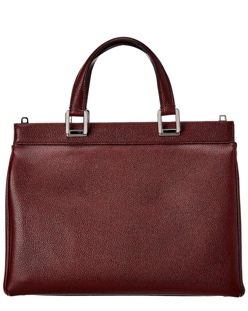 Gucci Zumi Medium Leather Top Handle Tote - Barde - Image 2