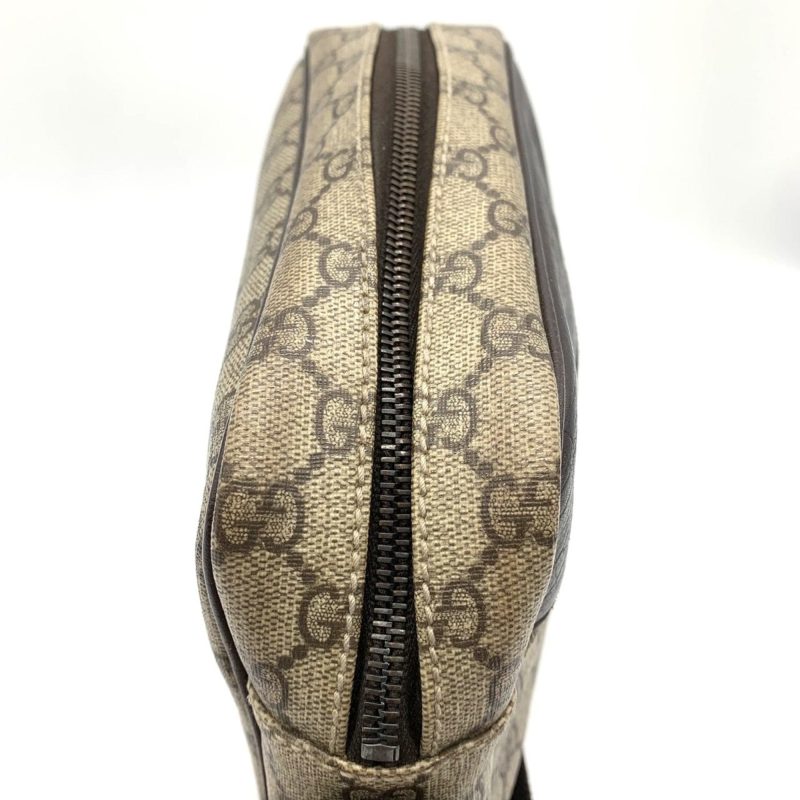 Gucci  Gg Supreme Leather Shoulder Bag (Pre-Owned) - Barde - Image 6