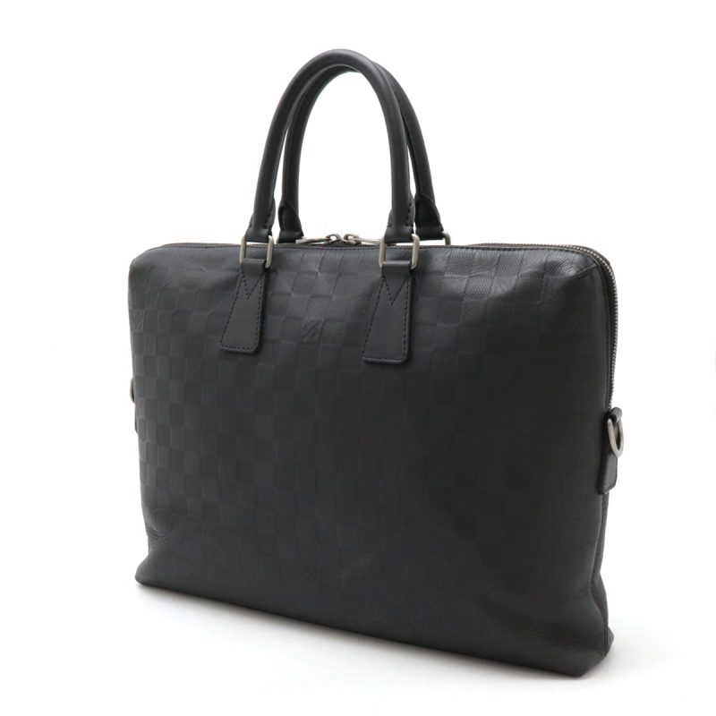 Louis Vuitton Damier Infini Briefcase Black - Barde - Image 2