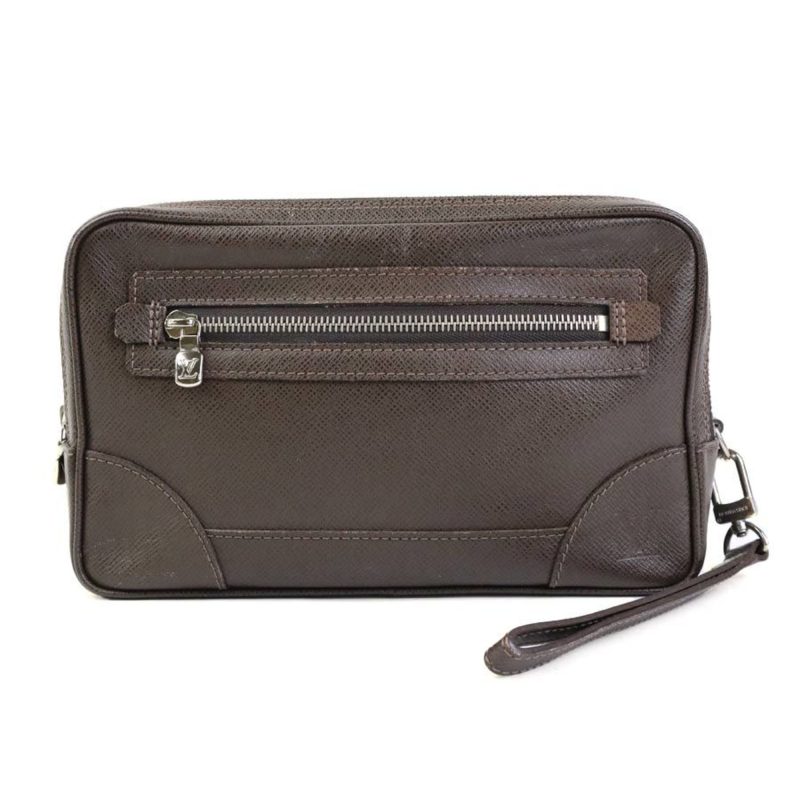 Louis Vuitton Pavel  Leather Clutch Bag - Barde