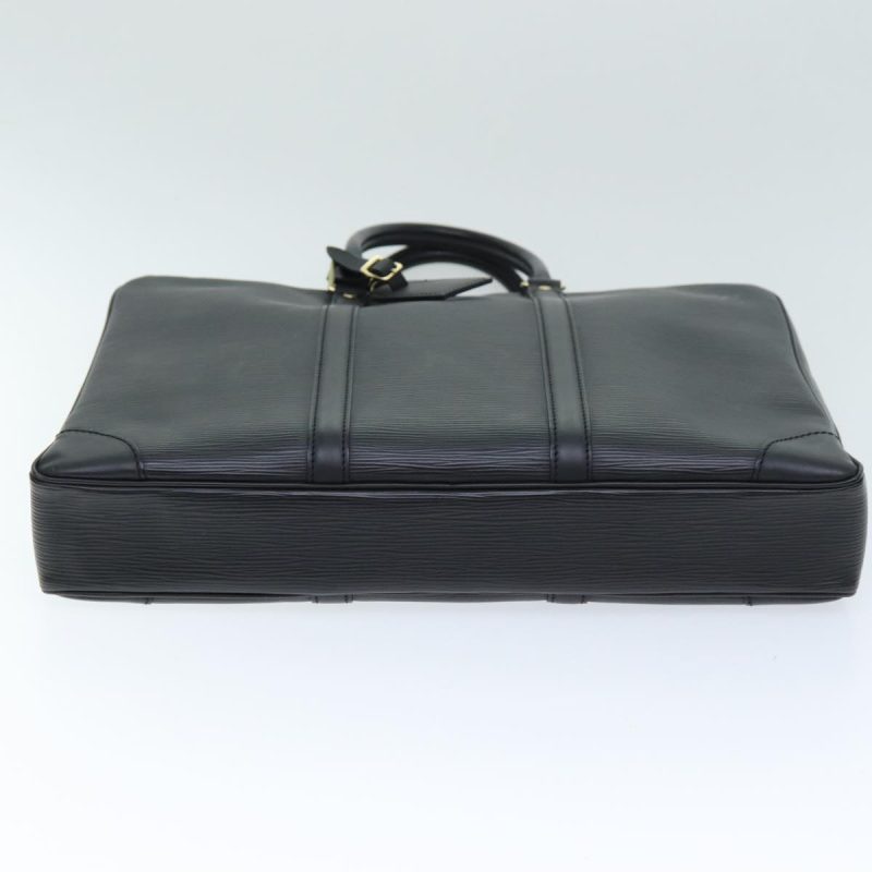 Louis Vuitton Porte Documents Voyage  Leather Briefcase Bag - Barde - Image 3