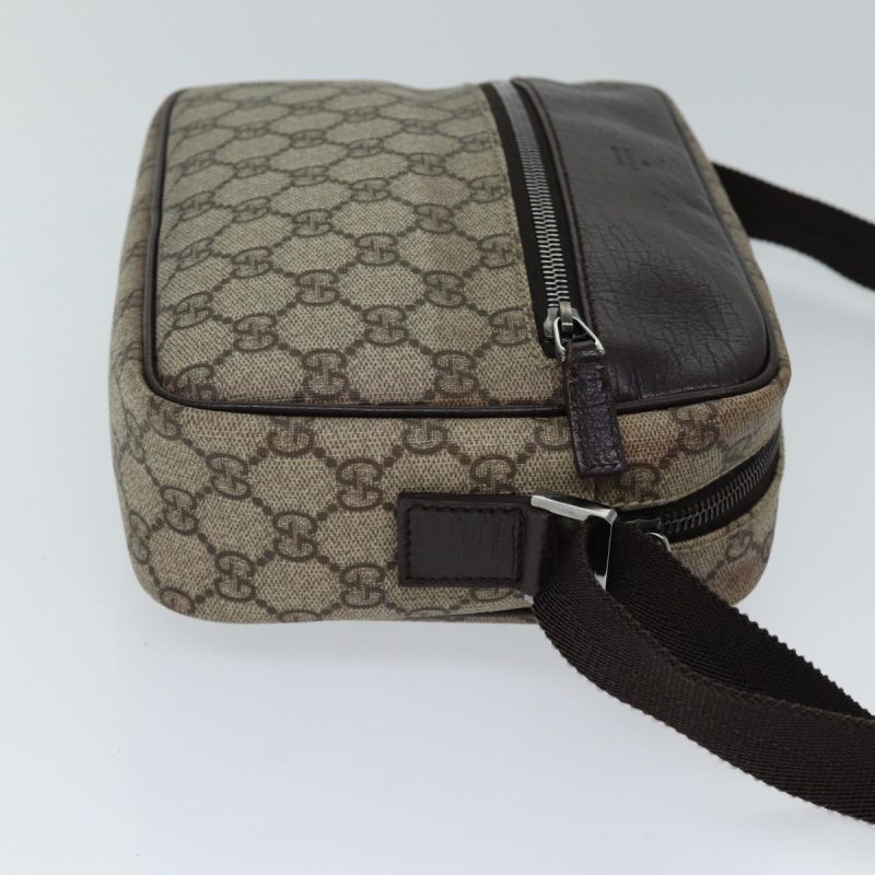 Gucci Gg Supreme Shoulder Bag Pvc Beige - Barde - Image 5