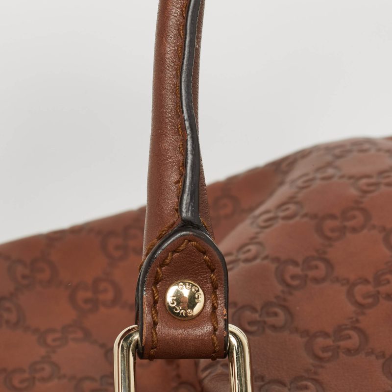 Gucci Guccissima Leather Medium Sukey Satchel - Barde - Image 3