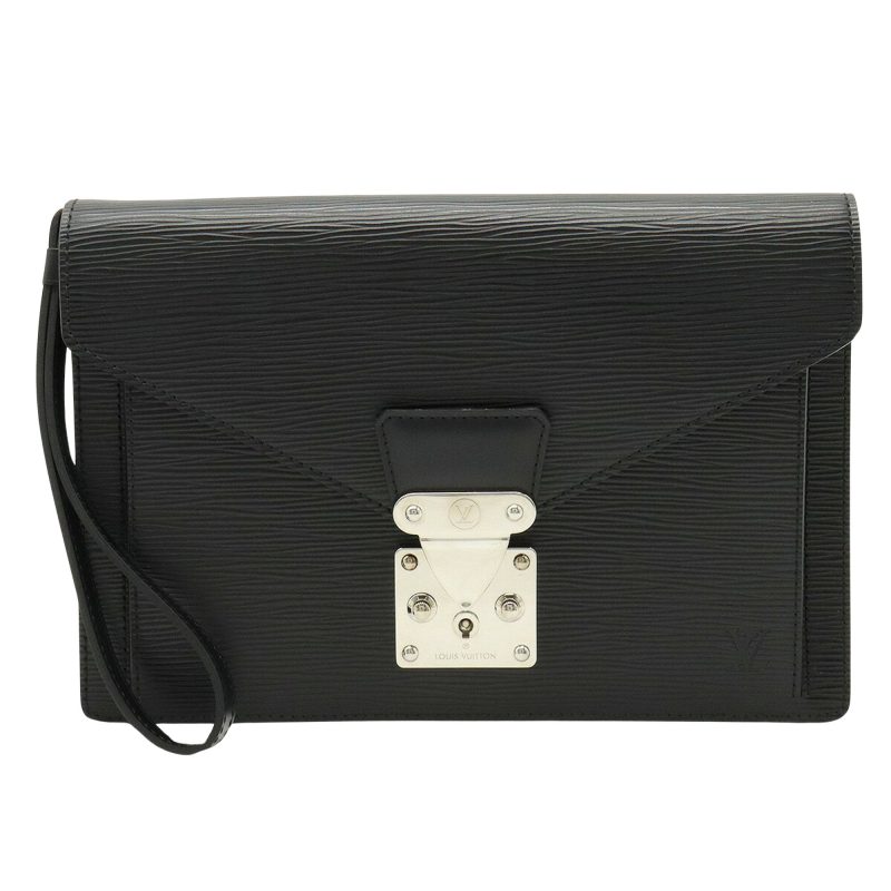 Louis Vuitton Sellier Drangonne  Leather Clutch Bag - Barde
