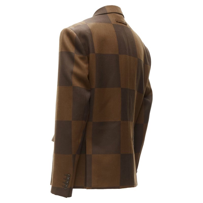Louis Vuitton Nigo LV Giant Damier wool blazer jacket - Barde - Image 5