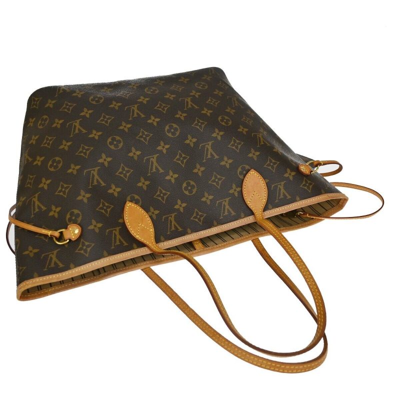 Louis Vuitton Neverfull Mm  Canvas Tote Bag - Barde - Image 4