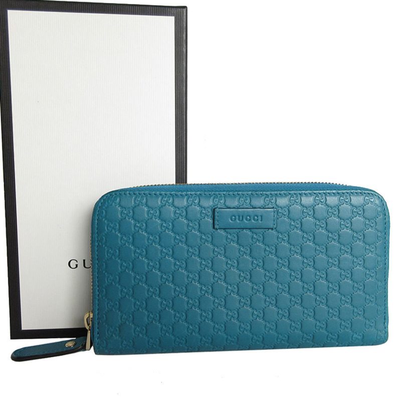 Gucci  Leather Long Wallet (Bi-Fold) (Pre-Owned) - Barde
