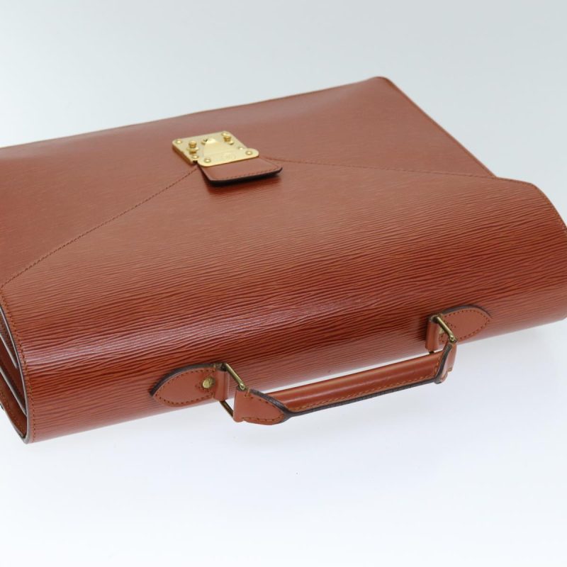 Louis Vuitton Serviette Conseiller  Leather Briefcase Bag - Barde - Image 4