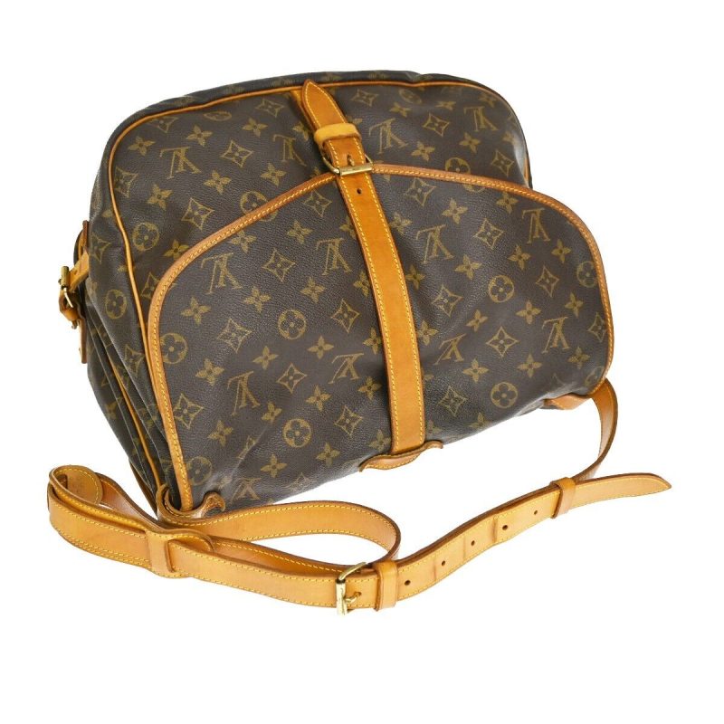 Louis Vuitton Saumur 35  Canvas Shoulder Bag - Barde - Image 4