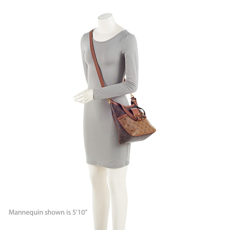 Louis Vuitton Reverse Monogram Dauphine PM Hobo - Barde - Image 5