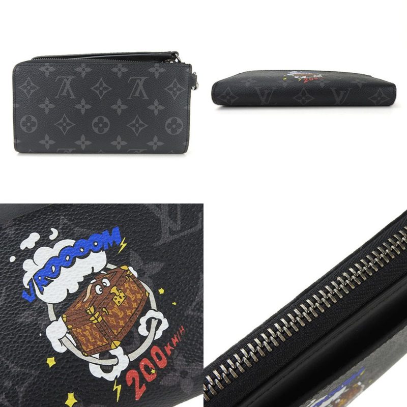 Louis Vuitton Portefeuille Zippy  Canvas Wallet - Barde - Image 2