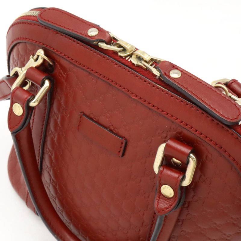 Gucci Microguccissima  Leather Handbag Shoulder Bag (Pre-Owned) - Barde - Image 6