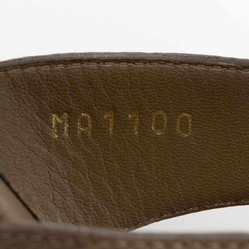 Louis Vuitton Suede Gladiator Sandals - Barde - Image 4