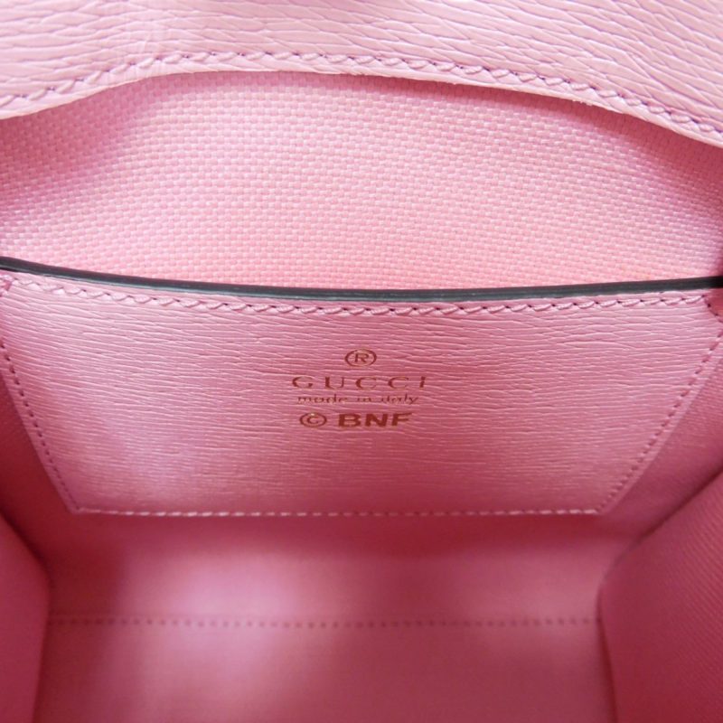 Gucci  Leather Handbag Shoulder Bag (Pre-Owned) - Barde - Image 6