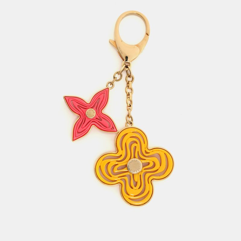 Louis Vuitton Resin Gold Tone Naif Key Holder & Bag Charm - Barde