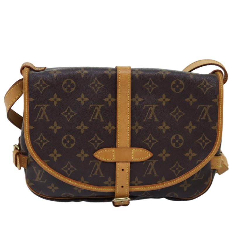 Louis Vuitton Saumur 30  Canvas Shoulder Bag - Barde - Image 2