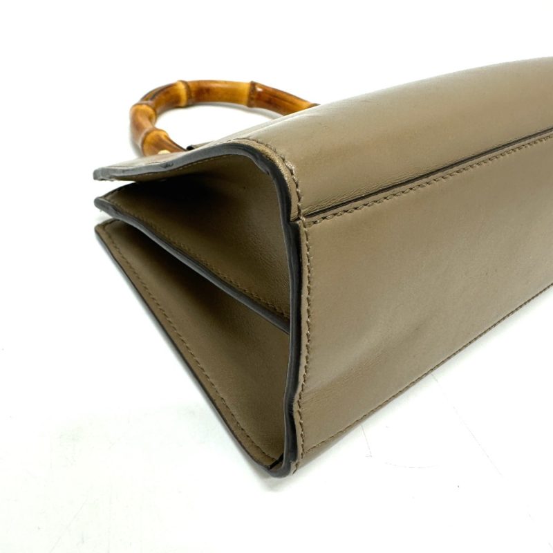 Gucci  Leather Handbag (Pre-Owned) - Barde - Image 5