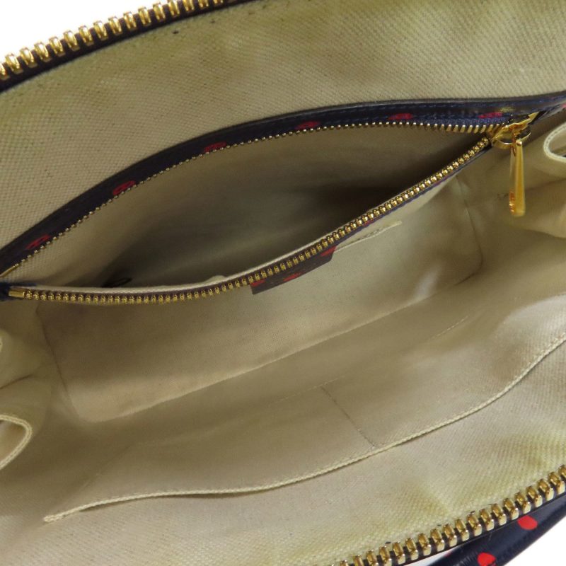 Gucci Navy  Color Leather Handbag (Pre-Owned) - Barde - Image 5
