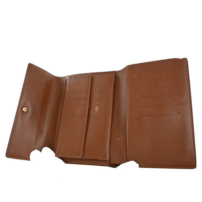 Louis Vuitton Porte Tresor Etui Papier  Canvas Wallet - Barde - Image 5