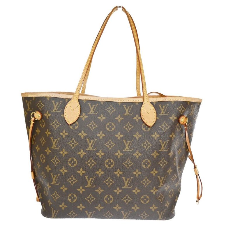 Louis Vuitton Neverfull Mm  Canvas Tote Bag - Barde