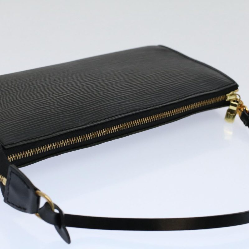 Louis Vuitton Pochette Accessoire  Leather Clutch Bag - Barde - Image 4