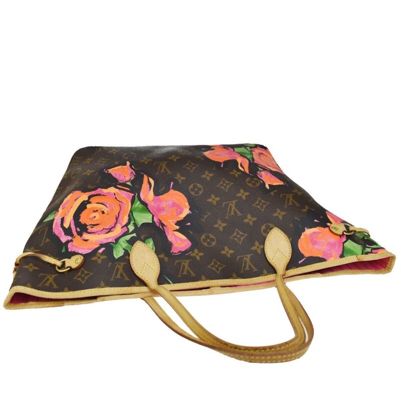 Louis Vuitton Neverfull Mm  Canvas Shoulder Bag - Barde - Image 4
