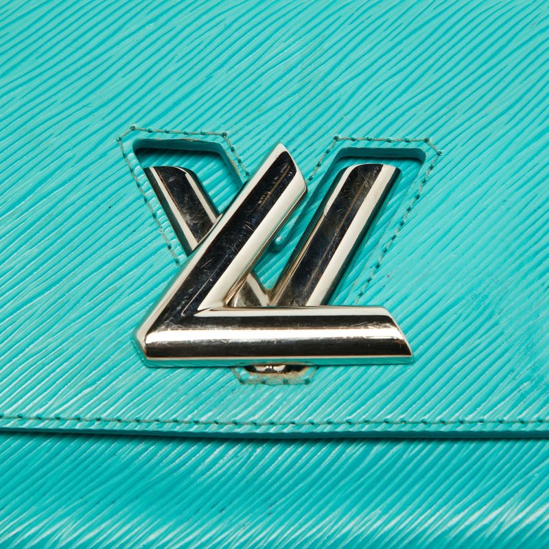 Louis Vuitton Turquoise Epi Leather Twist Pm Bag - Barde - Image 3